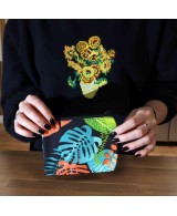 Monedero Textil con Cremallera 14x10 cm
