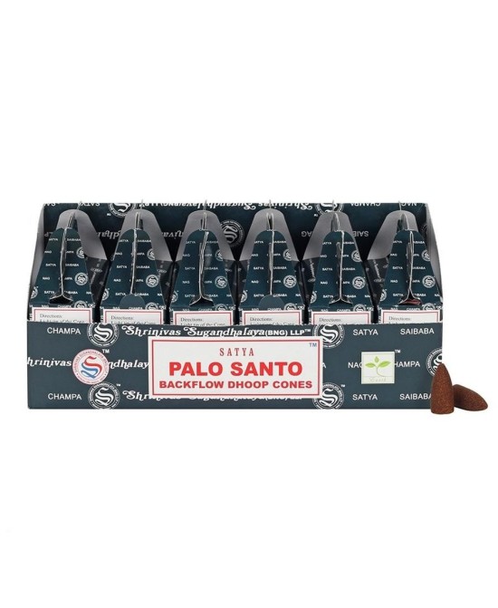 Conos Palo santo y Salvia blanca de Reflujo para Meditación