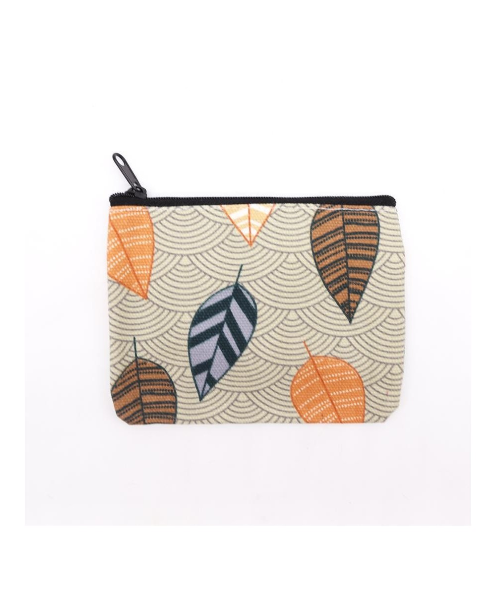 Monedero Textil con Cremallera 14x10 cm