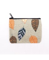 Monedero Textil con Cremallera 14x10 cm