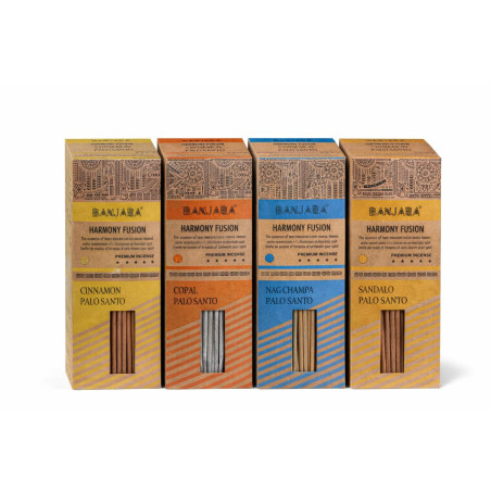 Incienso Palo Santo Banjara varios aromas disponibles.