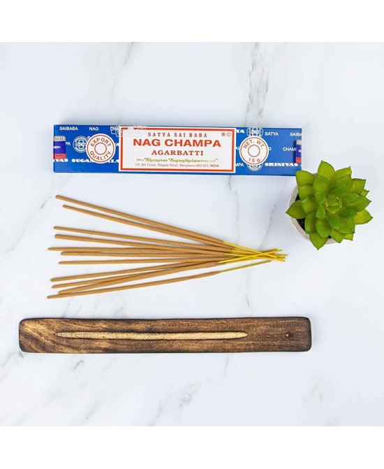 Incienso Clásico Nag Champa para Bienestar y Armonía