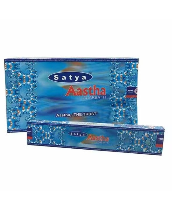 Incienso Natural Satya Aastha para Relajación