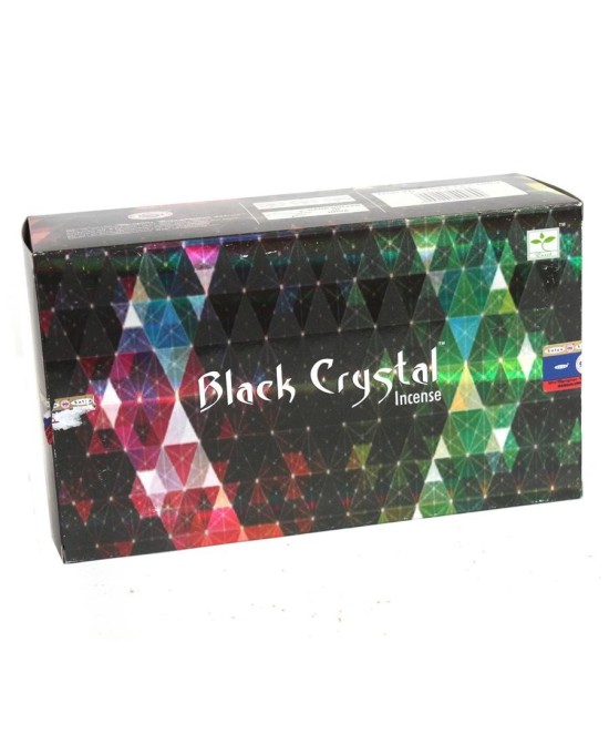 Incienso Aromático Black Crystal de Inspiración Mística