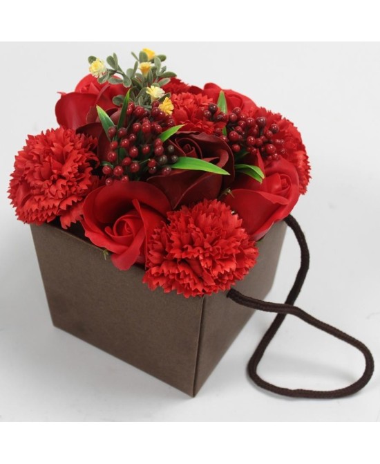 Ramo de Flores de Jabón Decorativo para Regalo Especial