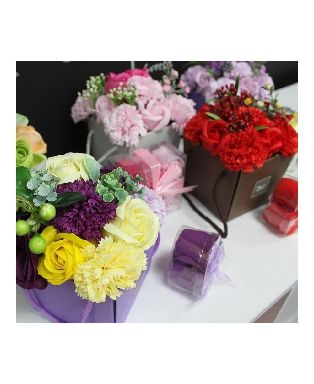 Ramo de Flores de Jabón Decorativo para Regalo Especial