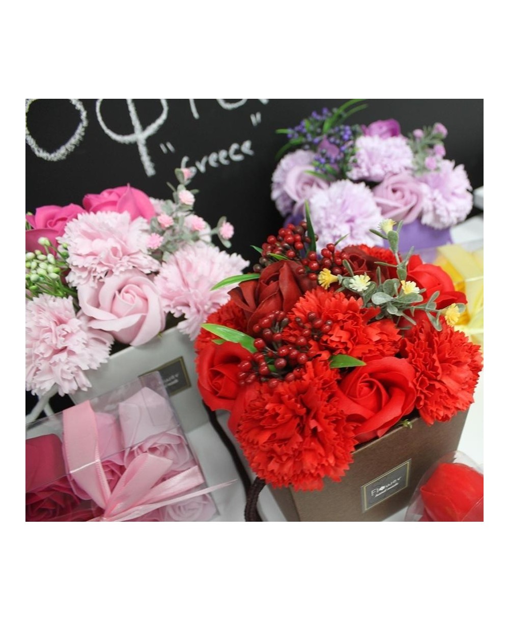 Ramo de Flores de Jabón Decorativo para Regalo Especial