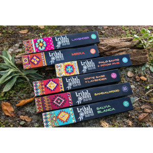 Varillas de incienso tribal soul disponible en 6 aromas.