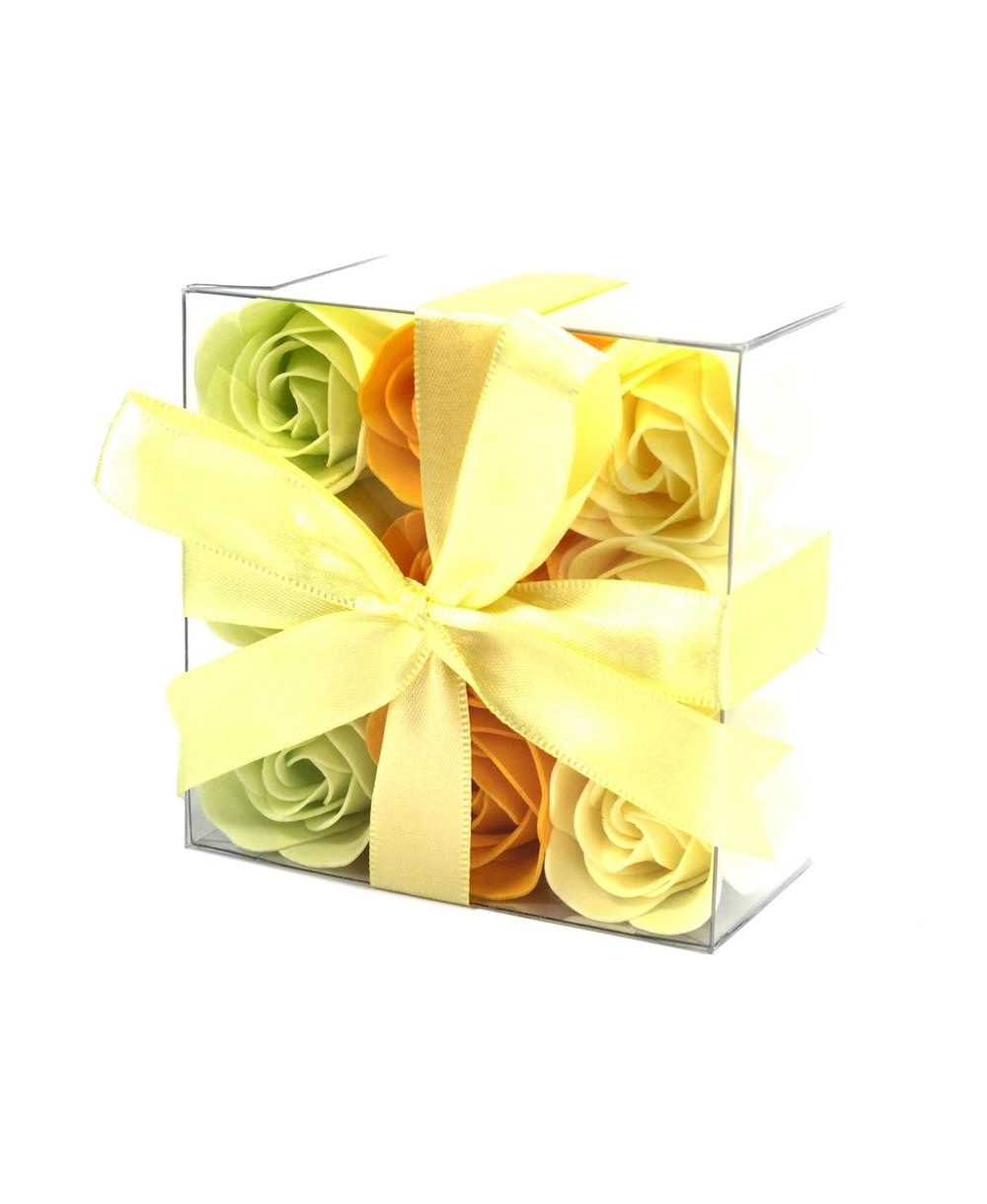 Set 9 Rosas de Jabón para Regalo y Baño
