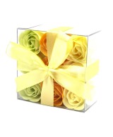 Set 9 Rosas de Jabón para Regalo y Baño
