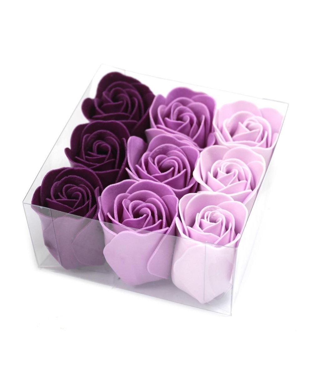 Set 9 Rosas de Jabón para Regalo y Baño