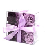Set 9 Rosas de Jabón para Regalo y Baño