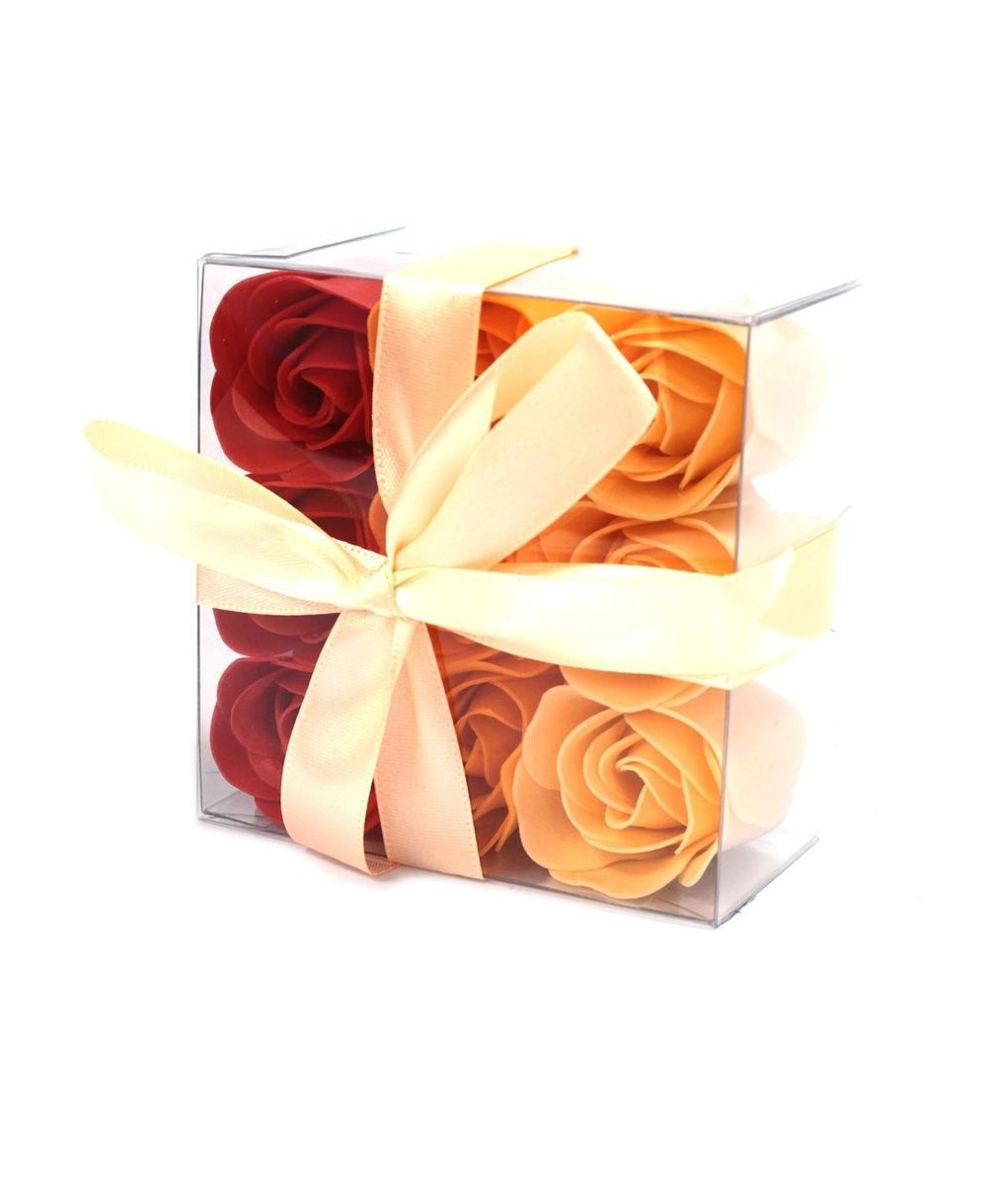 Set 9 Rosas de Jabón para Regalo y Baño