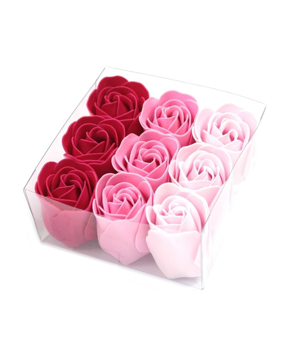 Set 9 Rosas de Jabón para Regalo y Baño