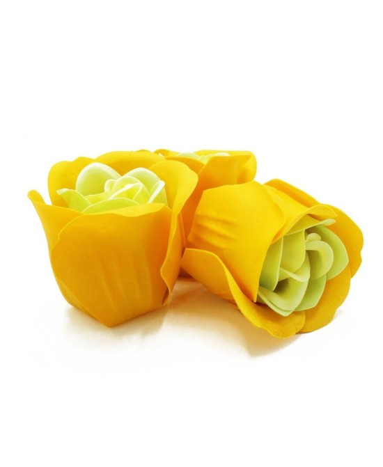 Set de 3 Rosas de Jabón en Caja Corazón para Regalo