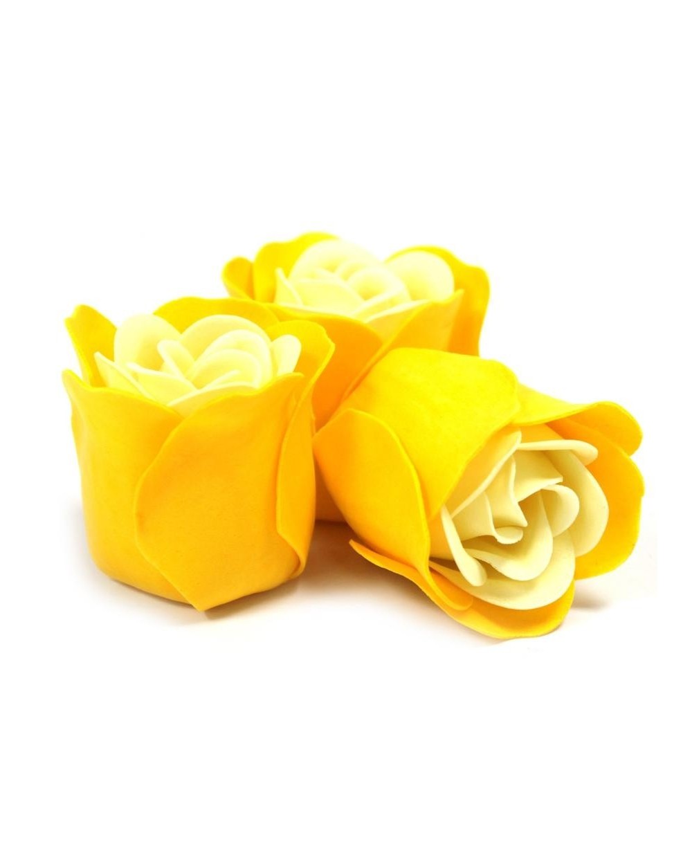 Set de 3 Rosas de Jabón en Caja Corazón para Regalo