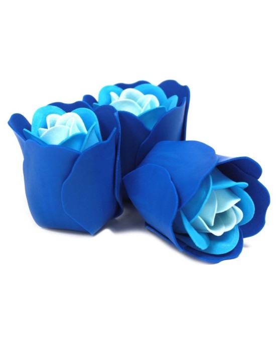 Set de 3 Rosas de Jabón en Caja Corazón para Regalo