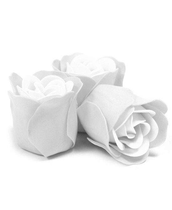 Set de 3 Rosas de Jabón en Caja Corazón para Regalo