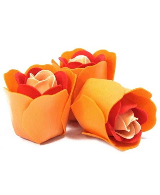 Set de 3 Rosas de Jabón en Caja Corazón para Regalo
