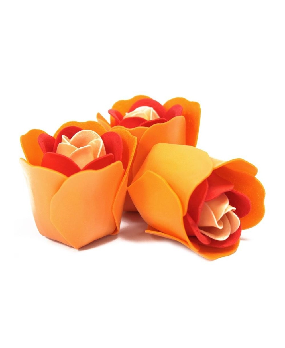 Set de 3 Rosas de Jabón en Caja Corazón para Regalo