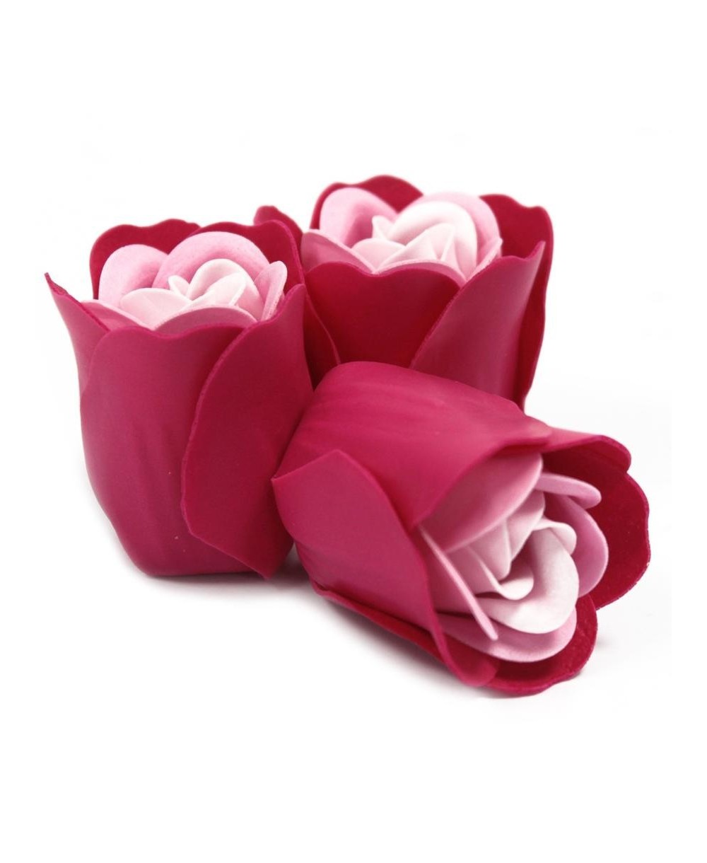 Set de 3 Rosas de Jabón en Caja Corazón para Regalo
