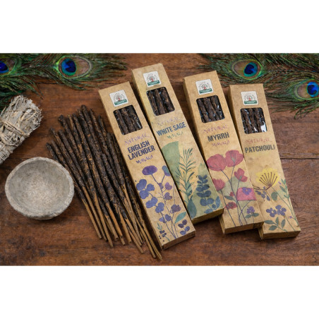 Incienso natural Masala varios aromas disponibles.