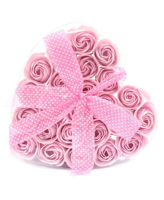 Set 24 Rosas de Jabón para regalar