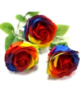 Rosa de Jabón Multicolor Aromática