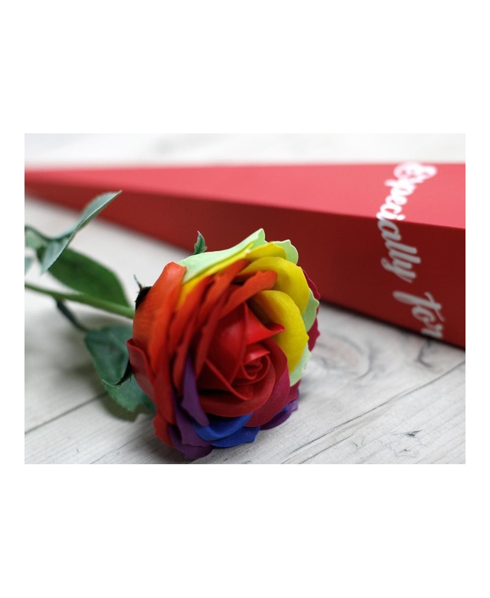 Rosa de Jabón Multicolor Aromática