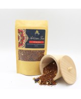 Presentación de la infusión aromática Red Bush Relax en bolsa con cierre.