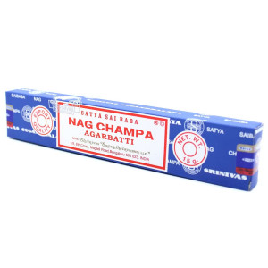 Incienso Satya Nag Champa presentación.