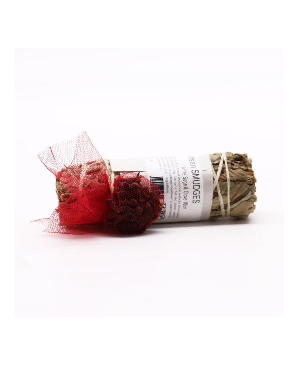 Sahumerio de Salvia Blanca y Clavo Natural