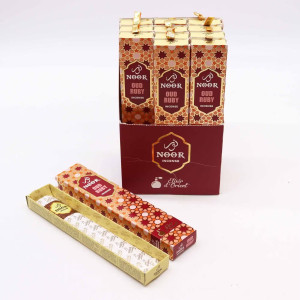 Incienso Artesanal Noor disponible en 4 aromas.