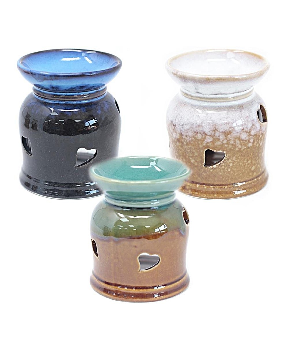 Quemador Corazón para Cera Aromática y Aceites Esenciales