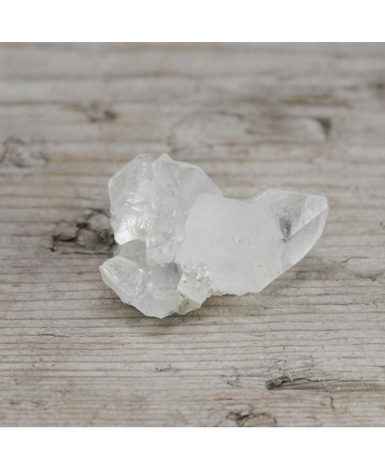 Apofilita Blanca Natural en Bruto | Pack de 6 Racimos