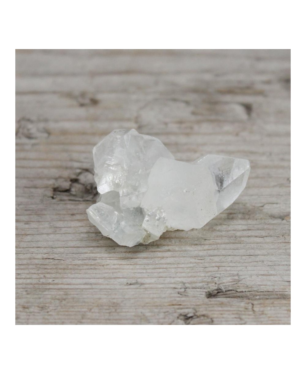Apofilita Blanca Natural en Bruto | Pack de 6 Racimos