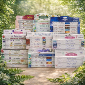 Set de Incienso Natural Stamford varios aromas disponibles.