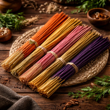 Incienso Natural a Granel 500 g con varios aromas disponibles.