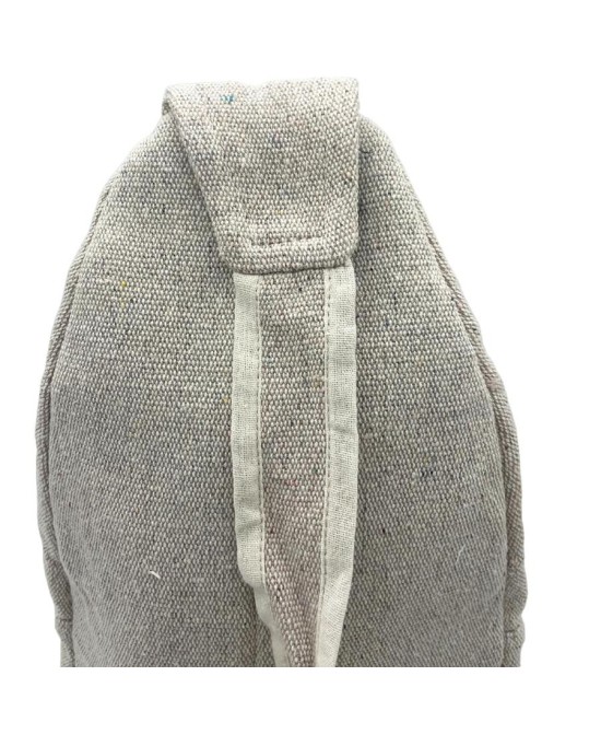 Mochila Bandolera de Cáñamo Natural Multicolor