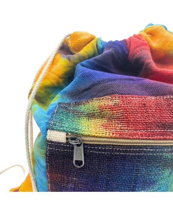 Mochila de Cuerda Bohemia de Cáñamo