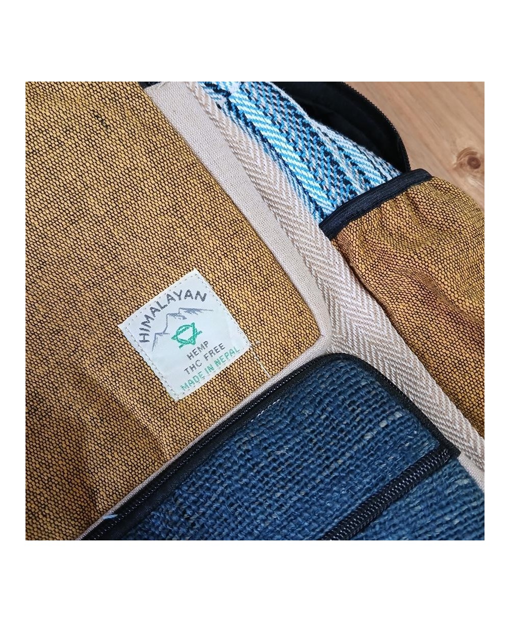 Mochila ecológica de gran capacidad con múltiples bolsillos