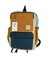 Mochila ecológica de gran capacidad con múltiples bolsillos