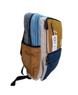 Mochila ecológica de gran capacidad con múltiples bolsillos