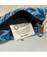 Mochila artesanal de cáñamo y algodón estilo Dhaka