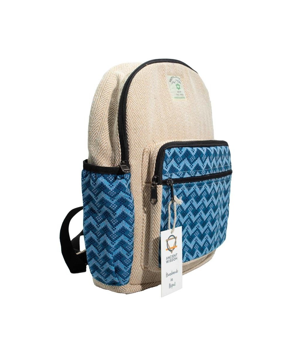 Mochila boho de Katmandú con bolsillo frontal