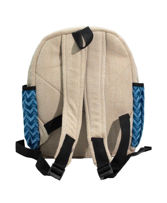 Mochila boho de Katmandú con bolsillo frontal
