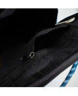 Mochila grande artesanal de cáñamo y algodón
