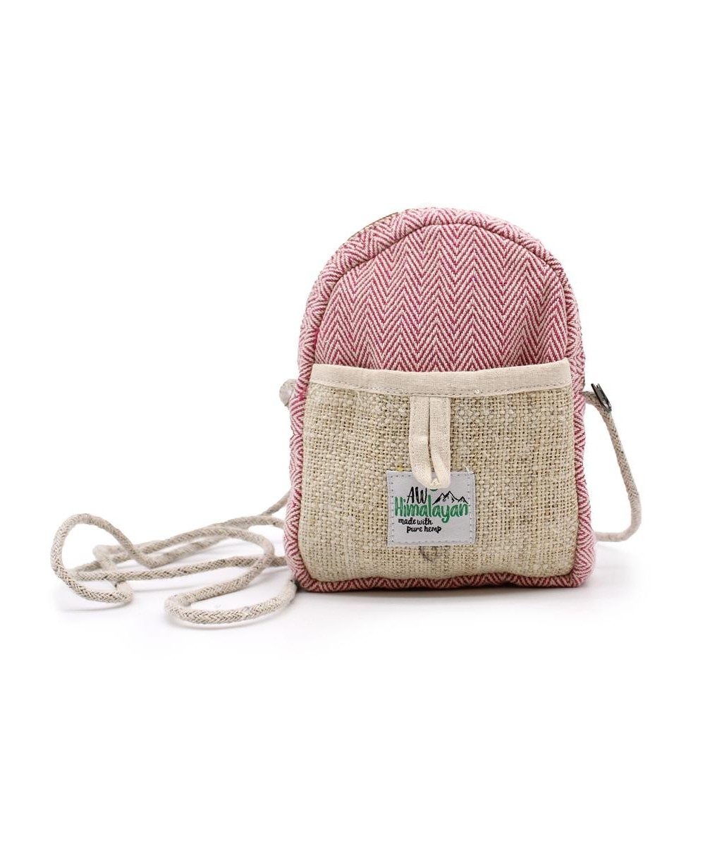 Bolsa para móvil de cáñamo con cordón ajustable