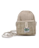 Bolsa para móvil de cáñamo con cordón ajustable