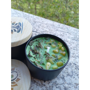 Vela Eucalipto y Menta | Frescura, Pureza y Energía – Jessimistica